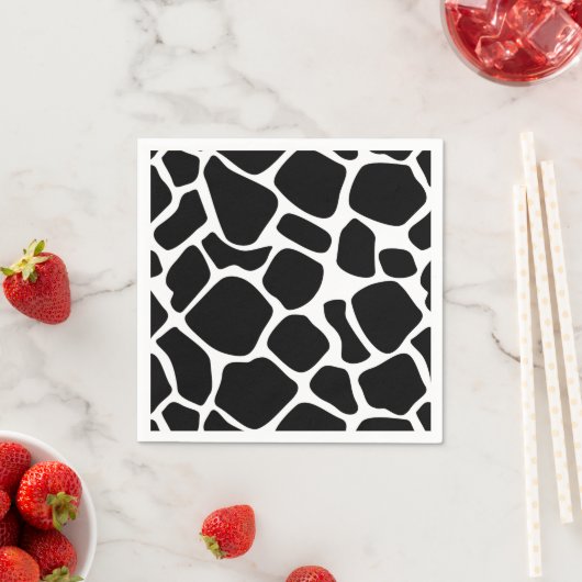 Niedliches kleines Kuh Print Baby Duschpapier Napk Serviette (Beispiel)