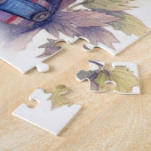 Niedliches kleines Landmädchen Puzzle (Seite)