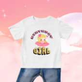 Niedliches kleines Mädchen Baby T-shirt
