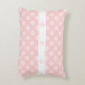 Niedliches kleines Mädchen Hamster Pink Akzent Kis Dekokissen (Rückseite(Vertikal))