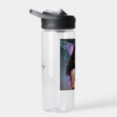 Niedliches kleines Mädchen mit Teddybär Trinkflasche (Rechts)