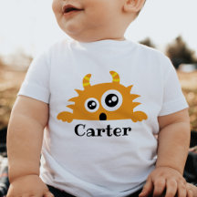 Niedliches Kleines Monster Baby Kind Personalisier