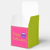 Niedliches kleines Monster-Grün-Rosa-Kids-Hallowee Geschenkschachtel (Geöffnet)