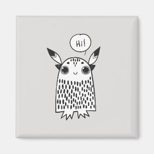 Niedliches kleines Monster Magnet