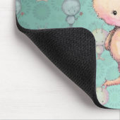 Niedliches kleines Monster Mousepad (Ecke)