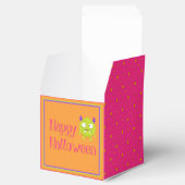 Niedliches kleines Monster Orange Pink Kids Hallow Geschenkschachtel (Geöffnet)