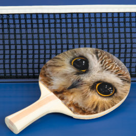 Niedliches kleines Nördliches Sägemehl Tischtennis Schläger