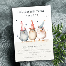 Niedliches kleines Party Vögel jedes Alters Kinder
