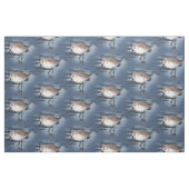 Niedliches Kleines Sanderling am Strand Stoff (Yard (91,4 cm))