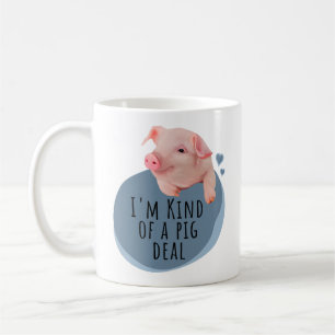 Niedliches kleines Schweine - ich bin irgendwie ei Kaffeetasse