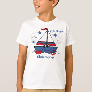 Niedliches kleines Segelboot T-Shirt