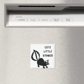 Niedliches kleines Stinker Skunk Kunstdesign Magnet (In Situ (Geschirrspüler))