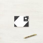 Niedliches kleines Westie - Westhochland-Terrier Post-it Klebezettel (Auf Schreibtisch)