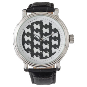 Niedliches kleines Westie - Westhochland-weißer Armbanduhr