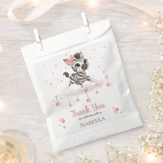 Niedliches kleines Zebra Geschenktütchen