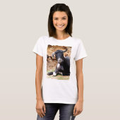 NIEDLICHES KLEINES ZIEGEL T-Shirt (Vorne ganz)