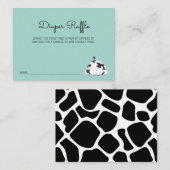 Niedliches Kleinkind Duschkabine-Windelwaschgerät Begleitkarte (Vorne/Hinten)