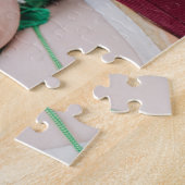 Niedliches Kleinkind-Foto mit Kindernamen Puzzle (Seite)