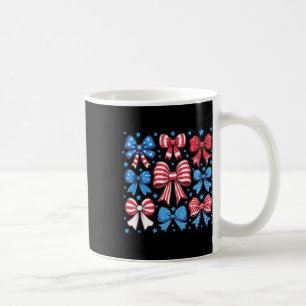 Niedliches Kleinkind Girl Boho Coquette Bows Happy Kaffeetasse