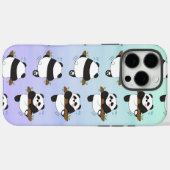 Niedliches Kletterpanda - Doppelseitige Vorderseit Case-Mate iPhone Hülle (Rückseite (Horizontal))