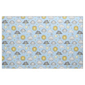 Niedliches Klima der Kawaii-Wetterwolken Stoff (Fat Quarter (45,7 x 55,9 cm))