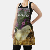 niedliches Klküken schædein text Schürze (InSitu)