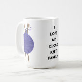 Niedliches Knittern Kaffeetasse (Vorderseite Links)