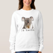 Niedliches Koala-Bären-Koalibrierung Sweatshirt (Vorderseite)