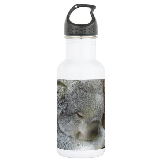 Niedliches Koala-Bärn-Duschen-Büro-Party Edelstahlflasche (Vorderseite)
