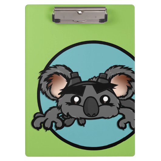 NIEDLICHES KOALA-BÄRN-KLEMMBRETT KLEMMBRETT (Vorderseite)