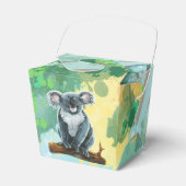 Niedliches Koala Bear Party Center Geschenkschachtel (Vorderseite)