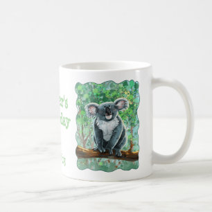 Niedliches Koala Bear Party Center Kaffeetasse