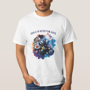Niedliches Koala im Outer Paw-Sace, Koala Astronau T-Shirt