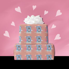 Niedliches Koala Kid Wrapping Paper Geschenkpapier