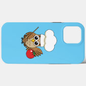 Niedliches Kochen Owl Cartoon Case-Mate iPhone Hülle (Rückseite (Horizontal))