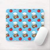 Niedliches Kochen Owl Cartoon Mousepad (Mit Mouse)