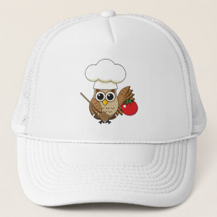 Niedliches Kochen Owl Cartoon Truckerkappe