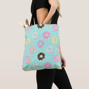 Niedliches Konditorgeschäft Sprinkles Donuts Muste Tasche