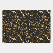 Niedliches Konfetti-Party Geschenkpapier Set (Vorderseite 2)