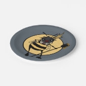 NIEDLICHES KÖNIGENPAPIERPLATZ PAPPTELLER (Schrägansicht)