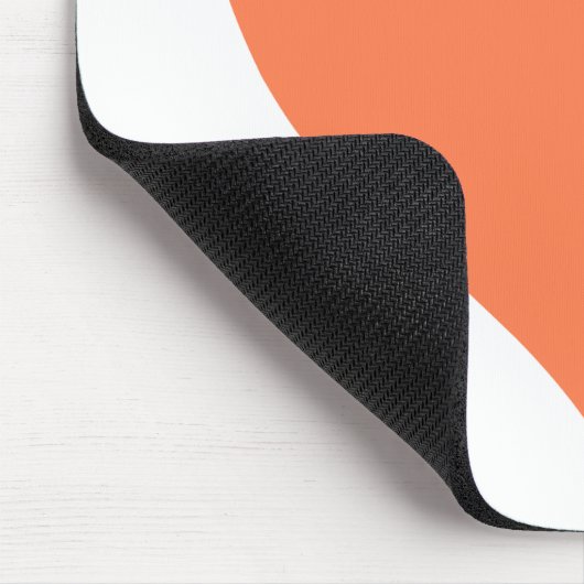 Niedliches Korallenherz Mousepad (Ecke)