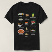 Niedliches koreanisches Shirt für Lebensmittel, Bi (Design vorne)