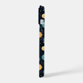 Niedliches Kosmos-Muster iPhone 15 Hülle (Linke Seite)