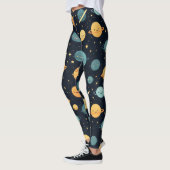 Niedliches Kosmos-Muster Leggings (Links)