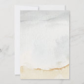 Niedliches Kostüm Spooky Ghost Pumpkin Halloween Einladung (Rückseite)