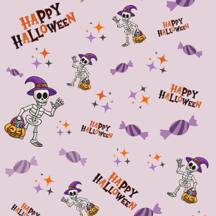 Niedliches KostümHalloween-Party Geschenkpapier
