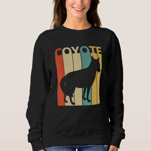 Niedliches Koyote Sweatshirt (Vorderseite)