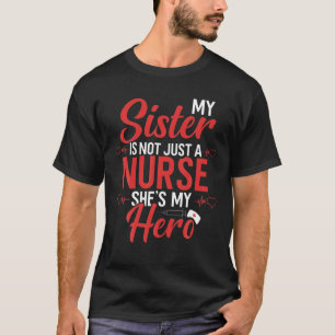 Niedliches Krankenangebot meine Schwester ist kein T-Shirt