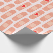 Niedliches Krankenpflegesapier Geschenkpapier (Ecke)