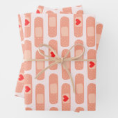 Niedliches Krankenpflegesapier Geschenkpapier Set (Beispiel)
